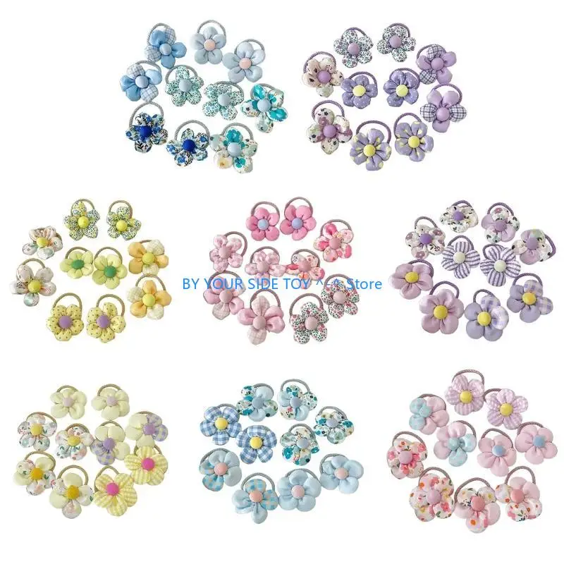 Pack of 10pcs Kids Cloth Fabric Hair Rope Headdresses Soft Elastic Hair Scrunchies for Child Baby Hair Adorments U6XE
Pack of 10pcs Kids Cloth Fabric Hair Rope Headdresses Soft Elastic Hair Scrunchies for Child Baby Hair Adorments U6XE