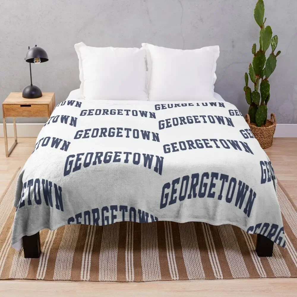 Georgetown varsity lettering Throw Blanket Plaid on the sofa Hairys Winter beds Extra Large Throw Blankets
Georgetown varsity lettering Throw Blanket Plaid on the sofa Hairys Winter beds Extra Large Throw Blankets