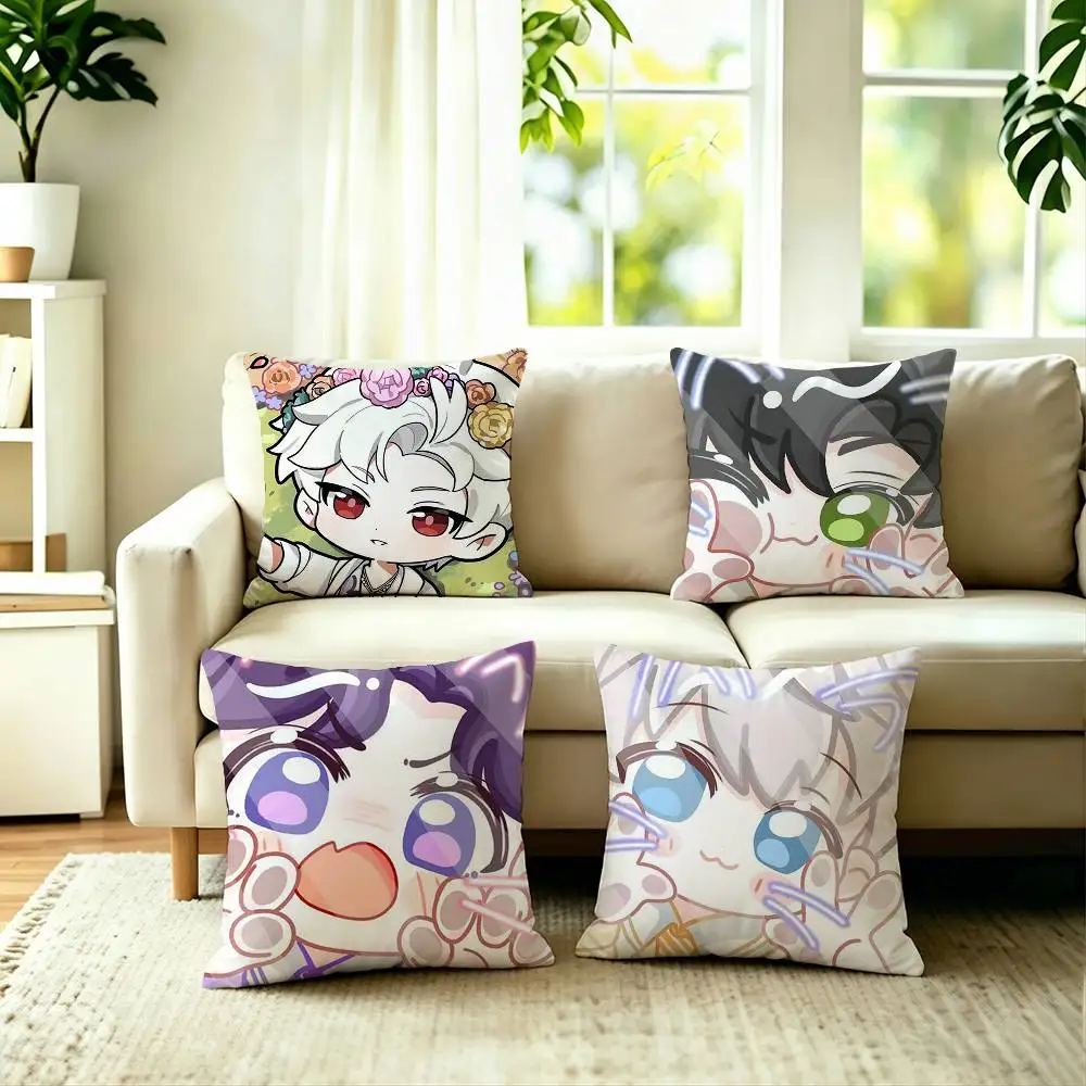 Hot Game Love and Deepspace (1) Pillow Case Square Double-Sided Sofa Cushion Cover Bedroom Bedside Pillow
Hot Game Love and Deepspace (1) Pillow Case Square Double-Sided Sofa Cushion Cover Bedroom Bedside Pillow