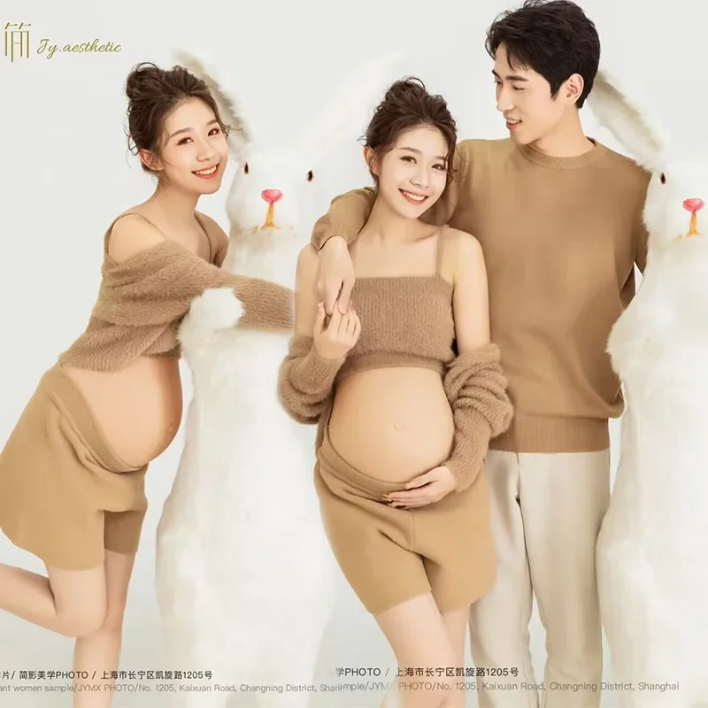 Women Photography Props Maternity Suit Pregnancy Knitted Set Men Couple Set Casual Studio Shooting Photo Shoot Clothes
Women Photography Props Maternity Suit Pregnancy Knitted Set Men Couple Set Casual Studio Shooting Photo Shoot Clothes