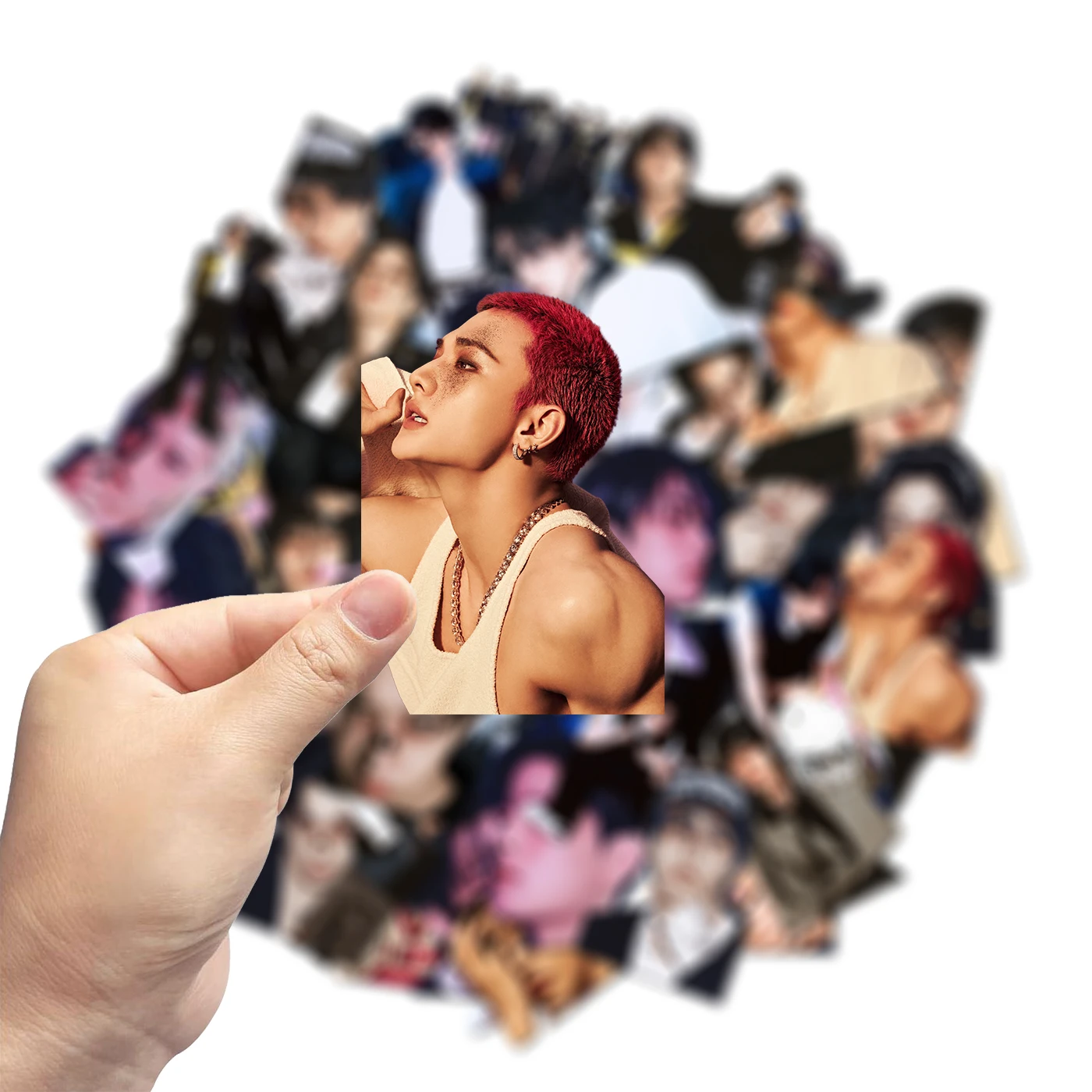 500Pcs DIY Craft KPOP Merch Waterproof Stickers Unique Kpop Album Decals For Notebook Hand Account Decor
500Pcs DIY Craft KPOP Merch Waterproof Stickers Unique Kpop Album Decals For Notebook Hand Account Decor
