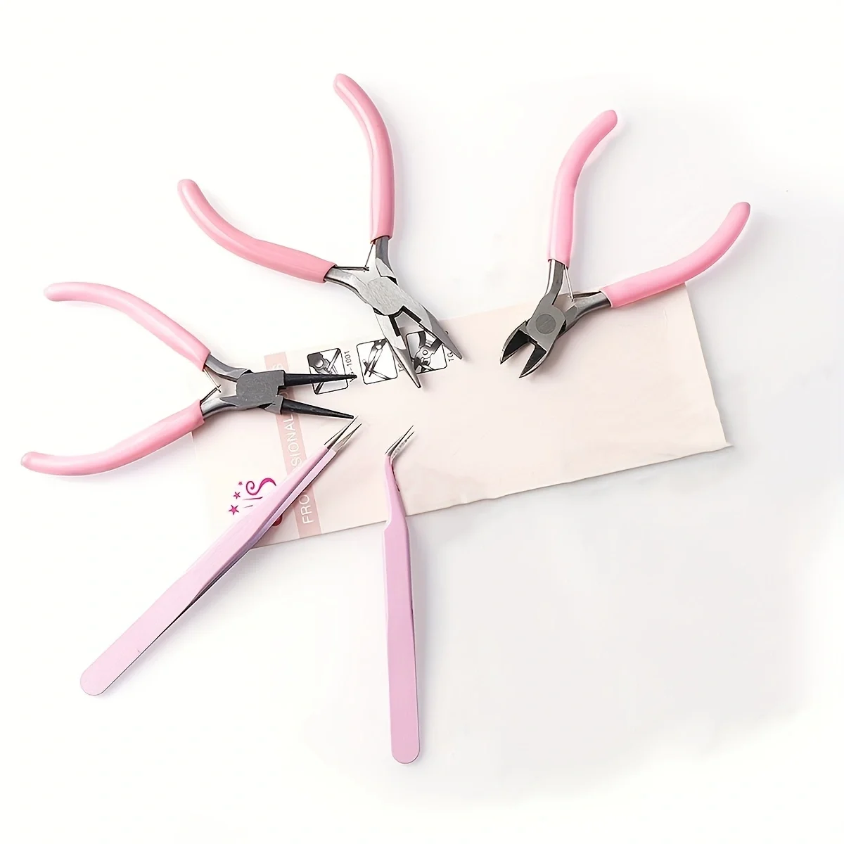 3/5pcs jewelry pliers set, including needle round pliers and curved nose pliers for jewelry bead repair products, tweezers
3/5pcs jewelry pliers set, including needle round pliers and curved nose pliers for jewelry bead repair products, tweezers