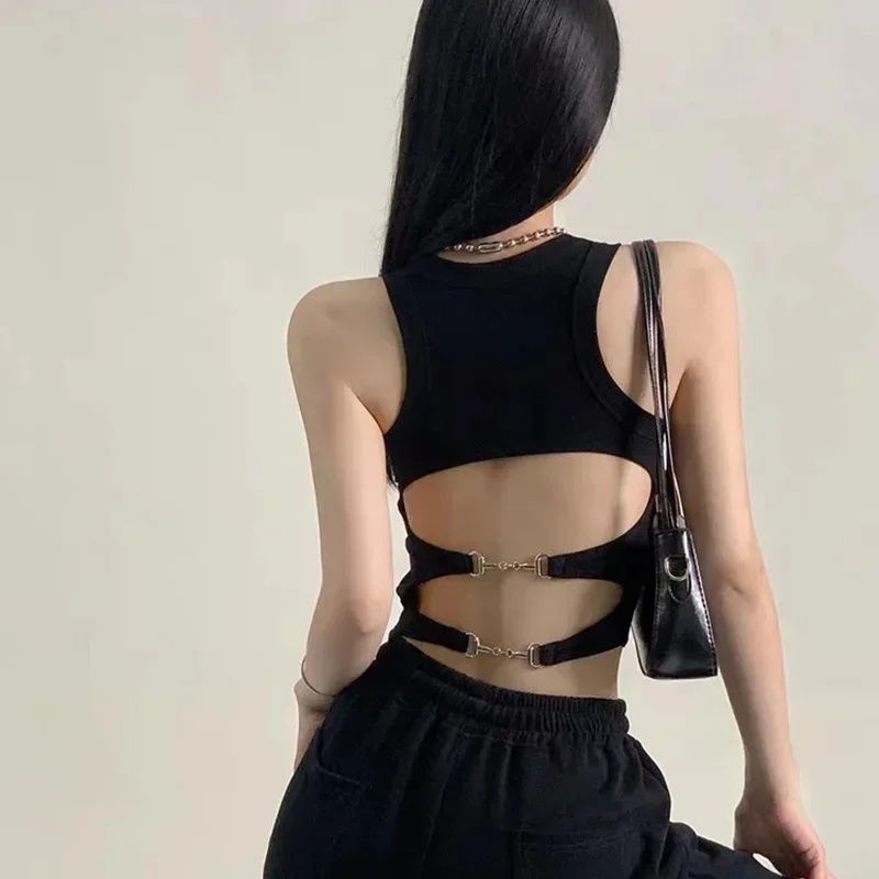 New Sexy Women Sports Tank Tops with Bra Pad Casual Crop Tops Backless Knitt Running Camisole for Women Y2K Streetwear Tops
New Sexy Women Sports Tank Tops with Bra Pad Casual Crop Tops Backless Knitt Running Camisole for Women Y2K Streetwear Tops