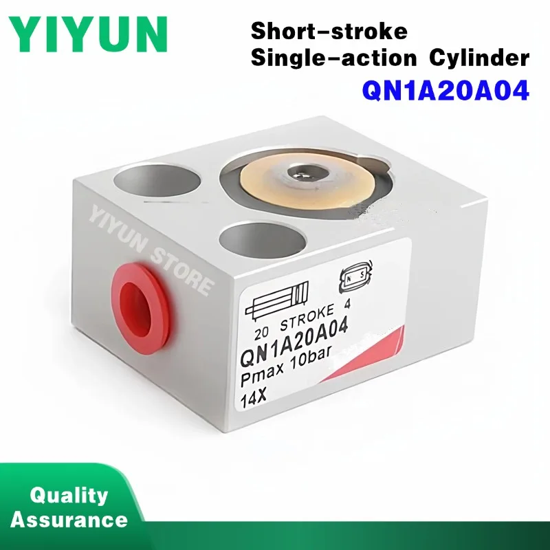 1pc QN1A20A04 Pneumatic Short-stroke Single-action Cylinder YIYUN Store QN1A Series
1pc QN1A20A04 Pneumatic Short-stroke Single-action Cylinder YIYUN Store QN1A Series