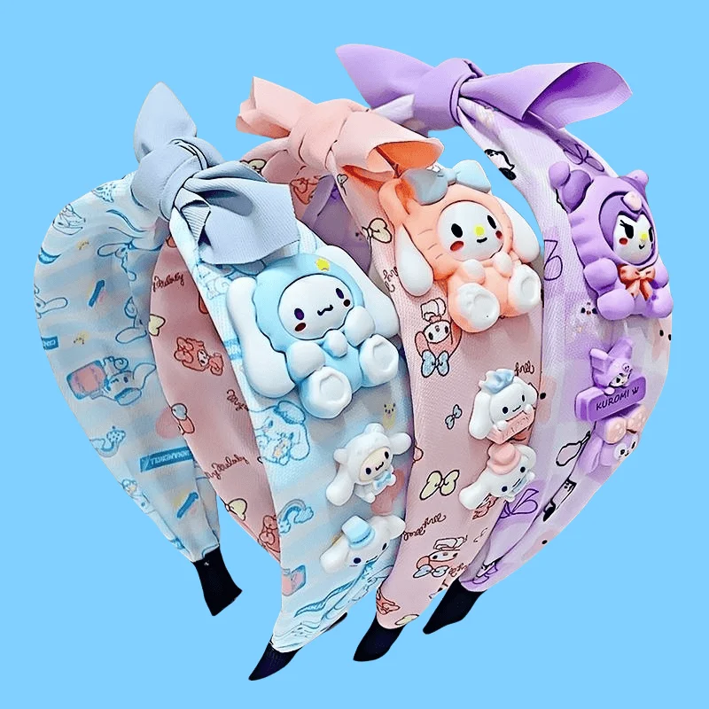Sanrio kawaii headband kuromi cartoon cute cinnamoroll sweet headdress children washing headband holiday gift wholesale
Sanrio kawaii headband kuromi cartoon cute cinnamoroll sweet headdress children washing headband holiday gift wholesale