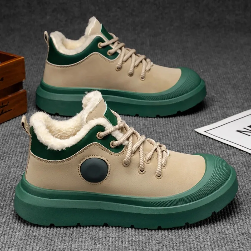 Men's retro boots with cotton, fashionable and versatile, simple and elegant street style men's casual shoes
Men's retro boots with cotton, fashionable and versatile, simple and elegant street style men's casual shoes