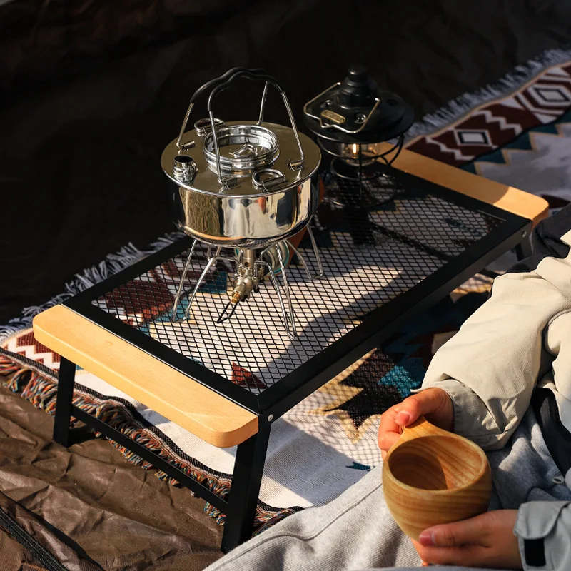 Portable Anti-scalding Camping Table and Chair Set, Solid Wood Egg Roll Net Table, Outdoor Simple Picnic Folding Table
Portable Anti-scalding Camping Table and Chair Set, Solid Wood Egg Roll Net Table, Outdoor Simple Picnic Folding Table