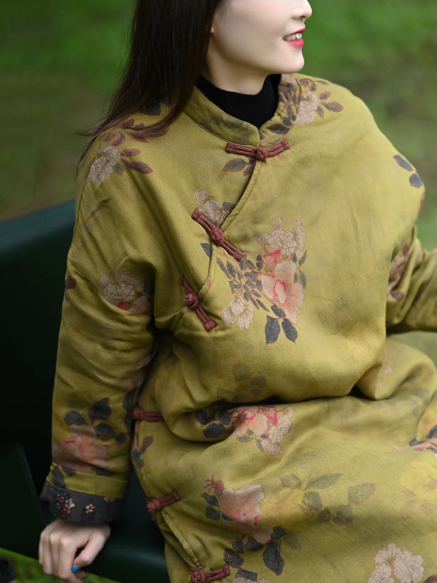 Original Design Cotton Linen Chinese Sle Women's Printed Cotton Jaet Medium Length Chinese Sle Cotton Coat Cotton Robe
Original Design Cotton Linen Chinese Sle Women's Printed Cotton Jaet Medium Length Chinese Sle Cotton Coat Cotton Robe