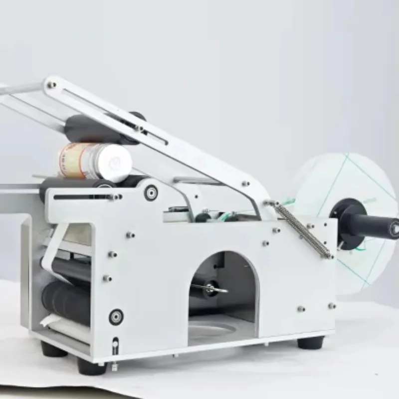 DM-MT50 Semi Automatic Wine Beverage Bottle Label Sticker Round Bottle Labeling Machine for Paper Plastic Bottles Packaging Type
DM-MT50 Semi Automatic Wine Beverage Bottle Label Sticker Round Bottle Labeling Machine for Paper Plastic Bottles Packaging Type