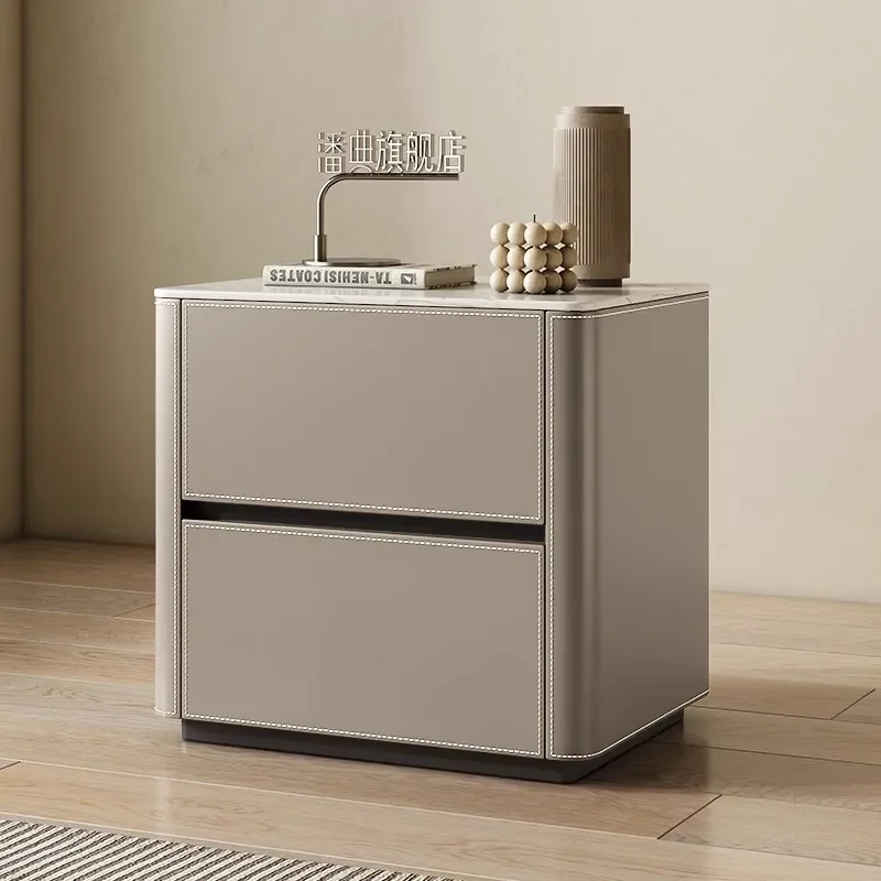Nordic Wood Nightstands Storage Modern Nordic Leather Bedside Table Nordic Leather Trendy Mesita De Noche Bedroom Furniture
Nordic Wood Nightstands Storage Modern Nordic Leather Bedside Table Nordic Leather Trendy Mesita De Noche Bedroom Furniture