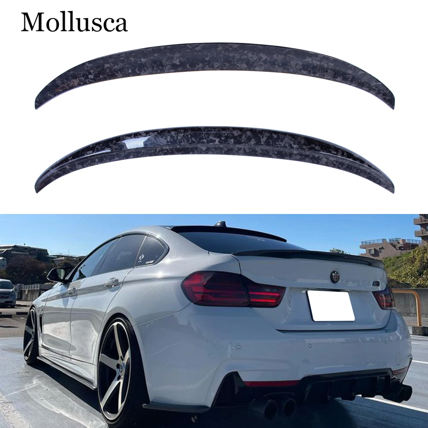 For BMW 4 Series F36 4Door Cran Coupe P Style Forged Carbon fiber Rear Spoiler Trunk wing 2014-2019
For BMW 4 Series F36 4Door Cran Coupe P Style Forged Carbon fiber Rear Spoiler Trunk wing 2014-2019