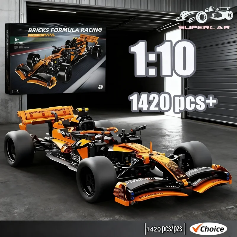 2025 NEW Racing Car Building Blocks Kids Race Car Kit DIY Assembly Toy City Speed Race Car Gift for Adult Boy Toy Girls 1420 PCS
2025 NEW Racing Car Building Blocks Kids Race Car Kit DIY Assembly Toy City Speed Race Car Gift for Adult Boy Toy Girls 1420 PCS