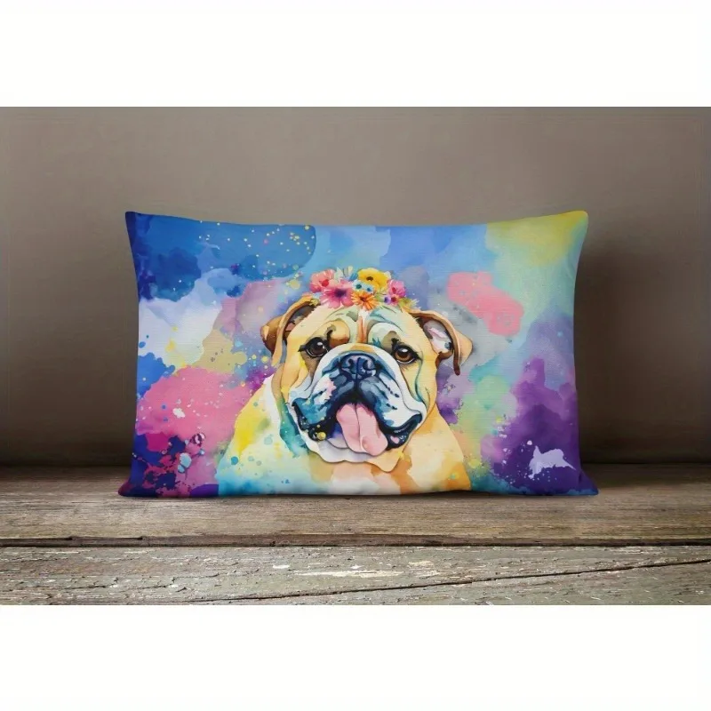 Single Hippie Style Dog Pillow Pattern Print Pillowcase, Soft Material Decorative Bedding For Living Room Sofa And Bedroom
Single Hippie Style Dog Pillow Pattern Print Pillowcase, Soft Material Decorative Bedding For Living Room Sofa And Bedroom