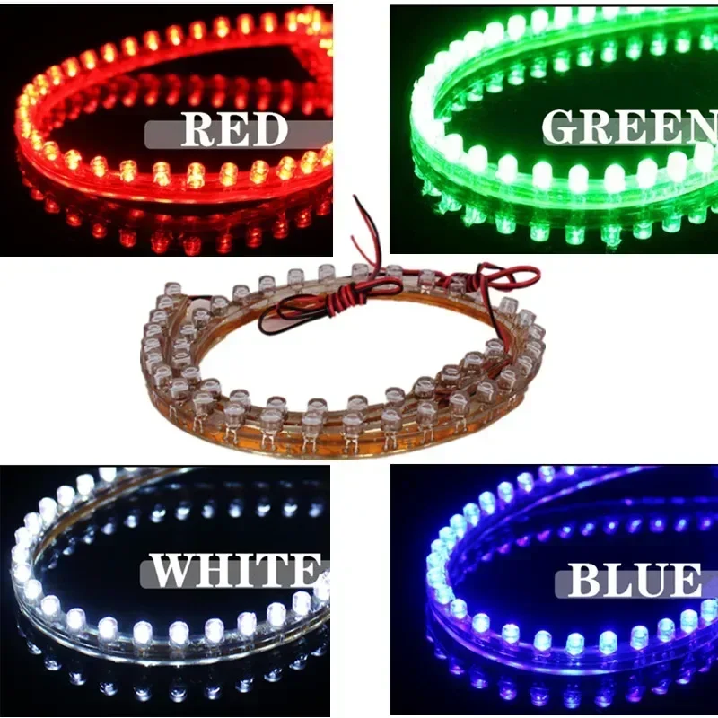 1Pcs 24CM Waterproof Flexible LED Strip Soft PVC DRL Angel eyes Motorcycle Led Belt Light License Plate Light Luces Great Wall
1Pcs 24CM Waterproof Flexible LED Strip Soft PVC DRL Angel eyes Motorcycle Led Belt Light License Plate Light Luces Great Wall
