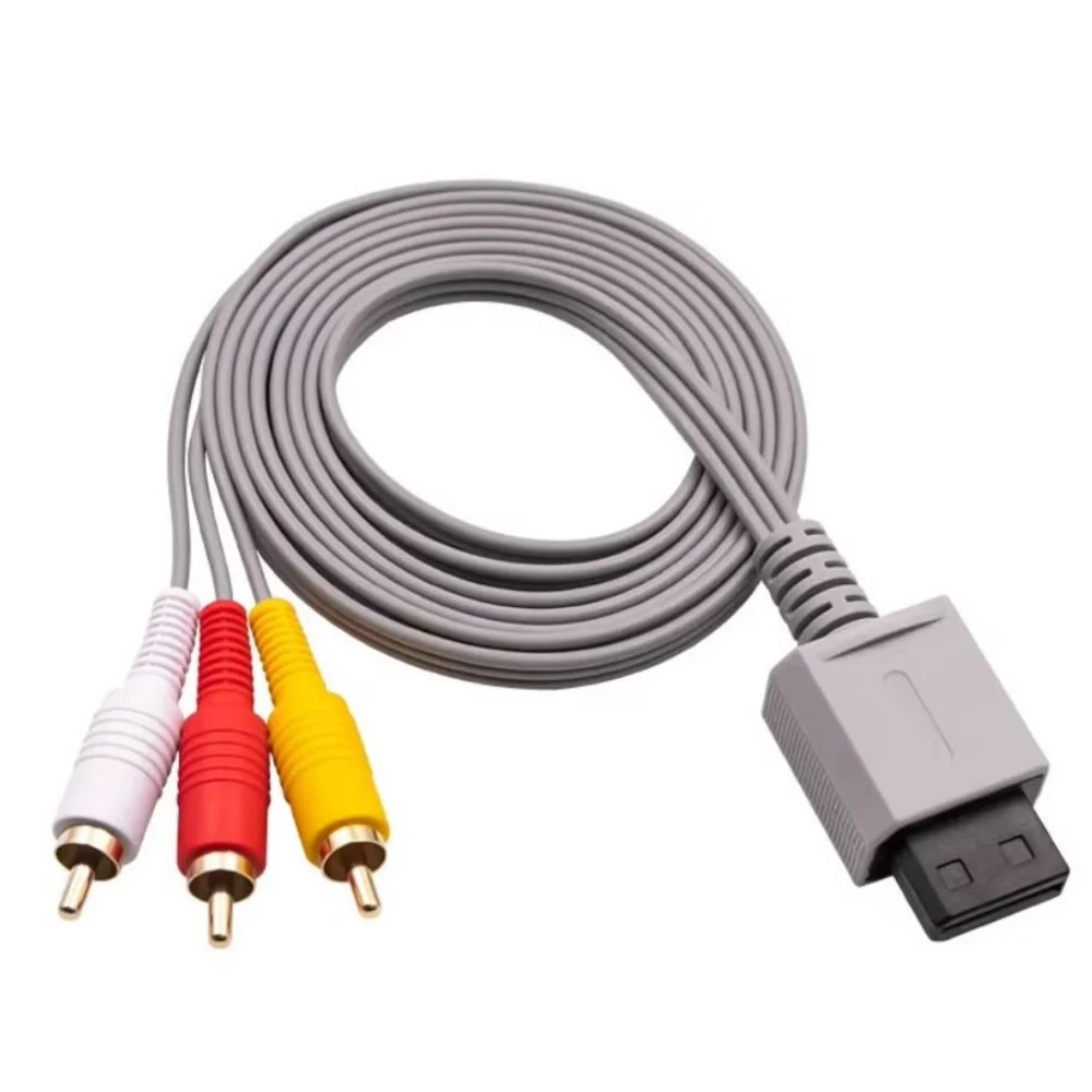 3 in 1 Audio Video AV Adapter Universal Fast Charging AV Cable for Wii Wii U 1.8m Multifunctional Audio Video TV Connector Cable
3 in 1 Audio Video AV Adapter Universal Fast Charging AV Cable for Wii Wii U 1.8m Multifunctional Audio Video TV Connector Cable