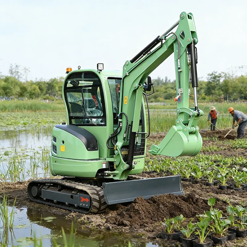 Rugged Mini Digger with Reinforced Undercarriage for Rough Terrain and Construction Sites
Rugged Mini Digger with Reinforced Undercarriage for Rough Terrain and Construction Sites