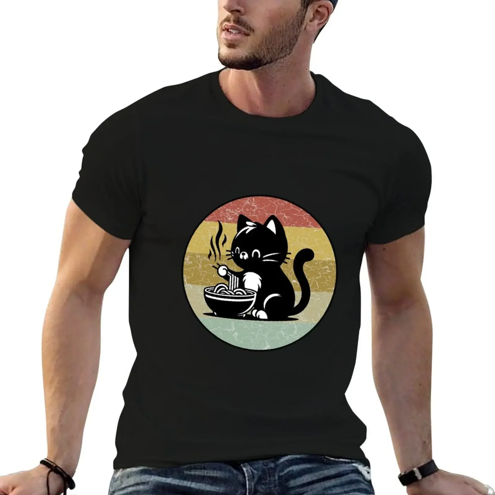 Cute Cat Eating Ramen T-Shirt for a boy funny gifts summer 2025 shirts men graphic
Cute Cat Eating Ramen T-Shirt for a boy funny gifts summer 2025 shirts men graphic