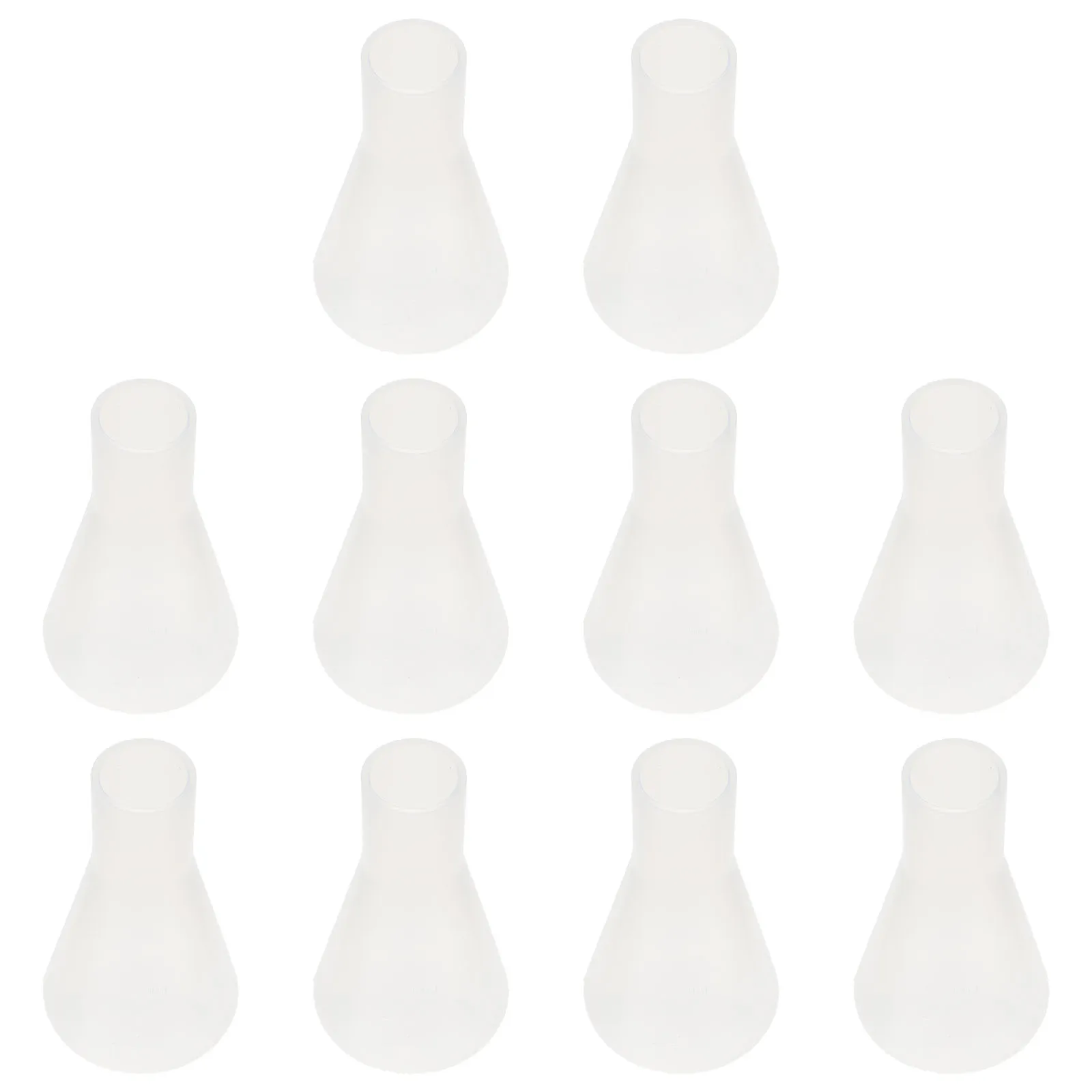 10 Pcs Erlenmeyer Flask Plastic Beaker for Chemistry Lab Experiment Equipment Triangle Conical Scale Flask Lightweight
10 Pcs Erlenmeyer Flask Plastic Beaker for Chemistry Lab Experiment Equipment Triangle Conical Scale Flask Lightweight