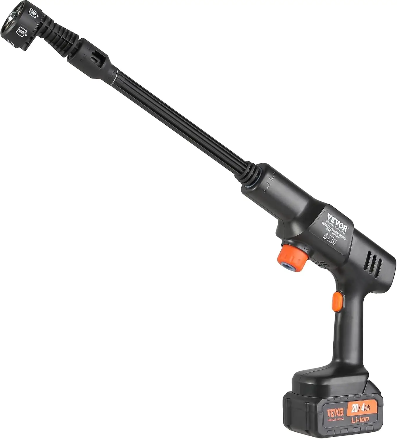652-PSI 1.0 GPM Portable Power Cleaner, Handheld High-Pressure Car Washer Gun with 4.0Ah Battery, Cordless Pressure Washer 
652-PSI 1.0 GPM Portable Power Cleaner, Handheld High-Pressure Car Washer Gun with 4.0Ah Battery, Cordless Pressure Washer