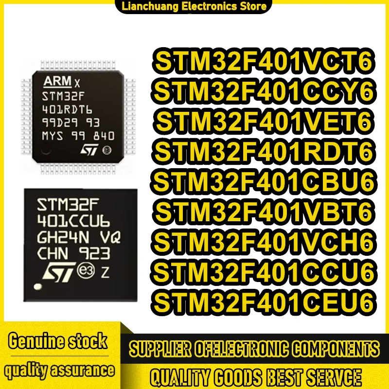 STM32F401VCT6 STM32F401CCY6 STM32F401VET6 STM32F401RDT6 STM32F401CBU6 STM32F401VBT6 STM32F401VCH6 STM32F401CCU6 STM32F401CEU6
STM32F401VCT6 STM32F401CCY6 STM32F401VET6 STM32F401RDT6 STM32F401CBU6 STM32F401VBT6 STM32F401VCH6 STM32F401CCU6 STM32F401CEU6