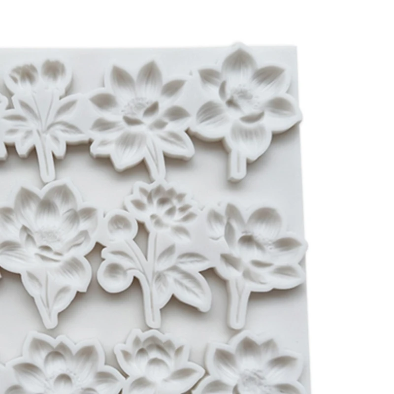 Multi Purpose Flower Shaped Silicone Mold Suitable For Chocolate Candy Crafts And Baking Accessories
Multi Purpose Flower Shaped Silicone Mold Suitable For Chocolate Candy Crafts And Baking Accessories