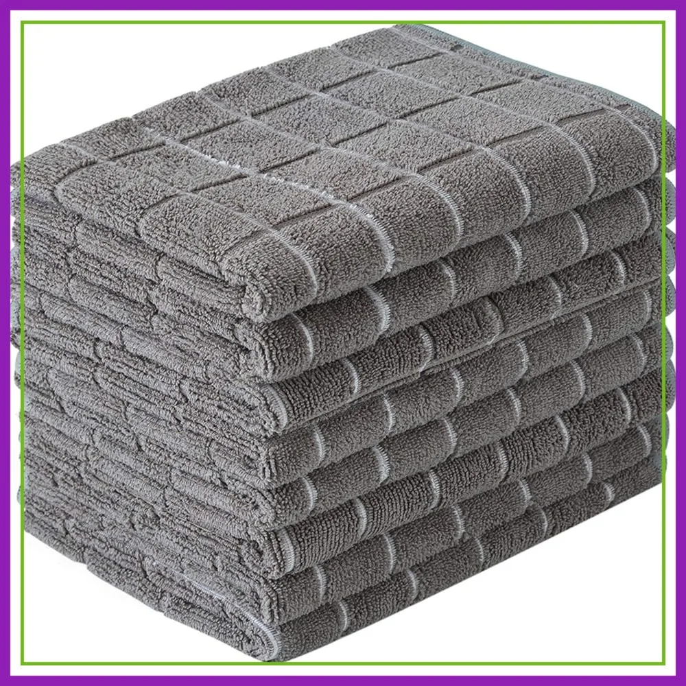 Microfiber Dish Towels - Super Absorbent & Lint Free - 8 Pack - 26x18 Inch
Microfiber Dish Towels - Super Absorbent & Lint Free - 8 Pack - 26x18 Inch