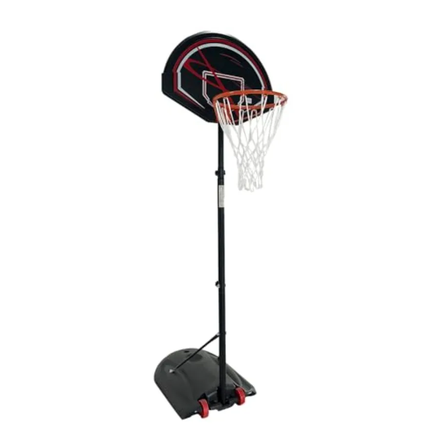 Portable Height-Adjustable Basketball Hoop System for Backyard, Driveway, Court Use Steel Frame, Black Finish, Quick-Release Ad
Portable Height-Adjustable Basketball Hoop System for Backyard, Driveway, Court Use Steel Frame, Black Finish, Quick-Release Ad