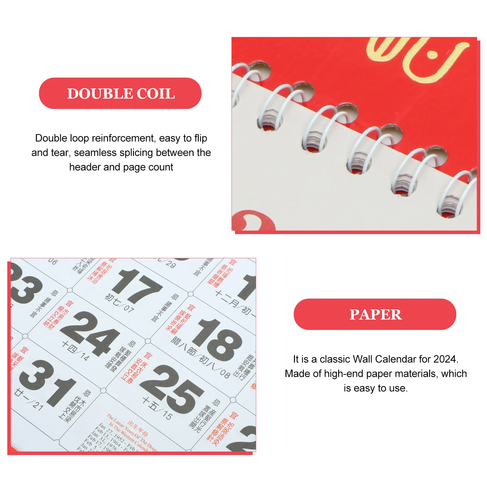 Calendar Wall Exquisite Workmanship Festivals New Year Paper Hanging Chinese Year's Traditional Gift
Calendar Wall Exquisite Workmanship Festivals New Year Paper Hanging Chinese Year's Traditional Gift