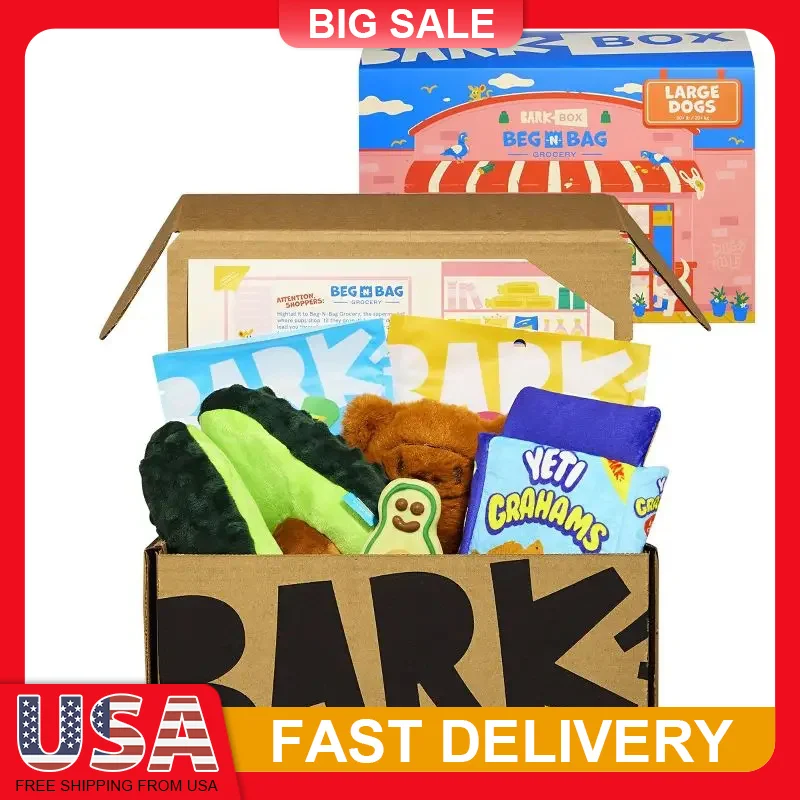 5pcs Large Dog Toy Set Plush Squeaker Crinkle Treats Included Tug Strap Chew Toys for Big Dogs Honey Peanut Turducken
5pcs Large Dog Toy Set Plush Squeaker Crinkle Treats Included Tug Strap Chew Toys for Big Dogs Honey Peanut Turducken