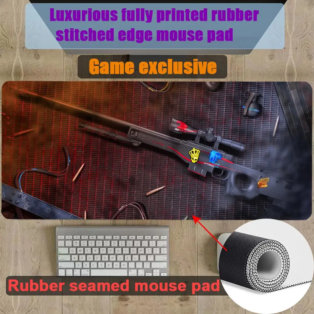 C-Csgo Shooting Game-E Mouse Pad Gamer Gaming Rubber Seamed Mouse Pad Accessories Desk Keyboard Pad Computer Laptop
C-Csgo Shooting Game-E Mouse Pad Gamer Gaming Rubber Seamed Mouse Pad Accessories Desk Keyboard Pad Computer Laptop