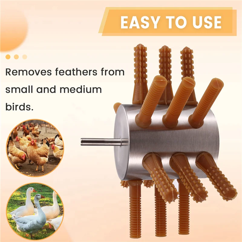 Chicken Plucker Drill Attachment Chicken Plucker 18 Large Size Chicken Removal Plucker Machine
Chicken Plucker Drill Attachment Chicken Plucker 18 Large Size Chicken Removal Plucker Machine
