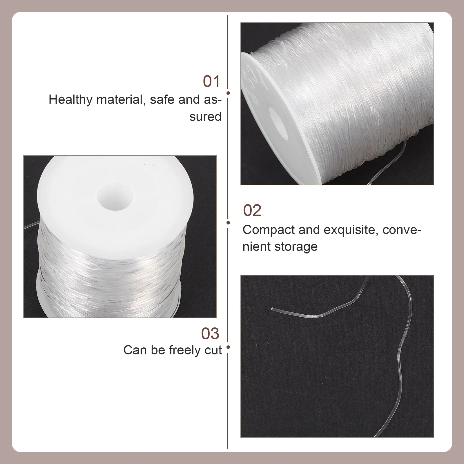 DIY Jewelry String Crystal Ropes Durable Portable for Bead Weaving Handcrafts 20 Gauge Wire Crystal Ropes DIY Rope
DIY Jewelry String Crystal Ropes Durable Portable for Bead Weaving Handcrafts 20 Gauge Wire Crystal Ropes DIY Rope