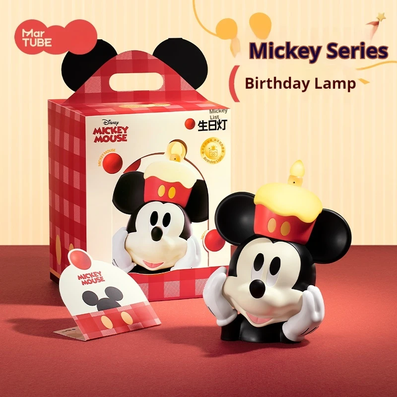 Martube New Disney Mickey Birthday Series Ornament Lamp Desktop Bedroom Atmosphere Linght Toy Decor Anime Mickey Mouse Figurine
Martube New Disney Mickey Birthday Series Ornament Lamp Desktop Bedroom Atmosphere Linght Toy Decor Anime Mickey Mouse Figurine