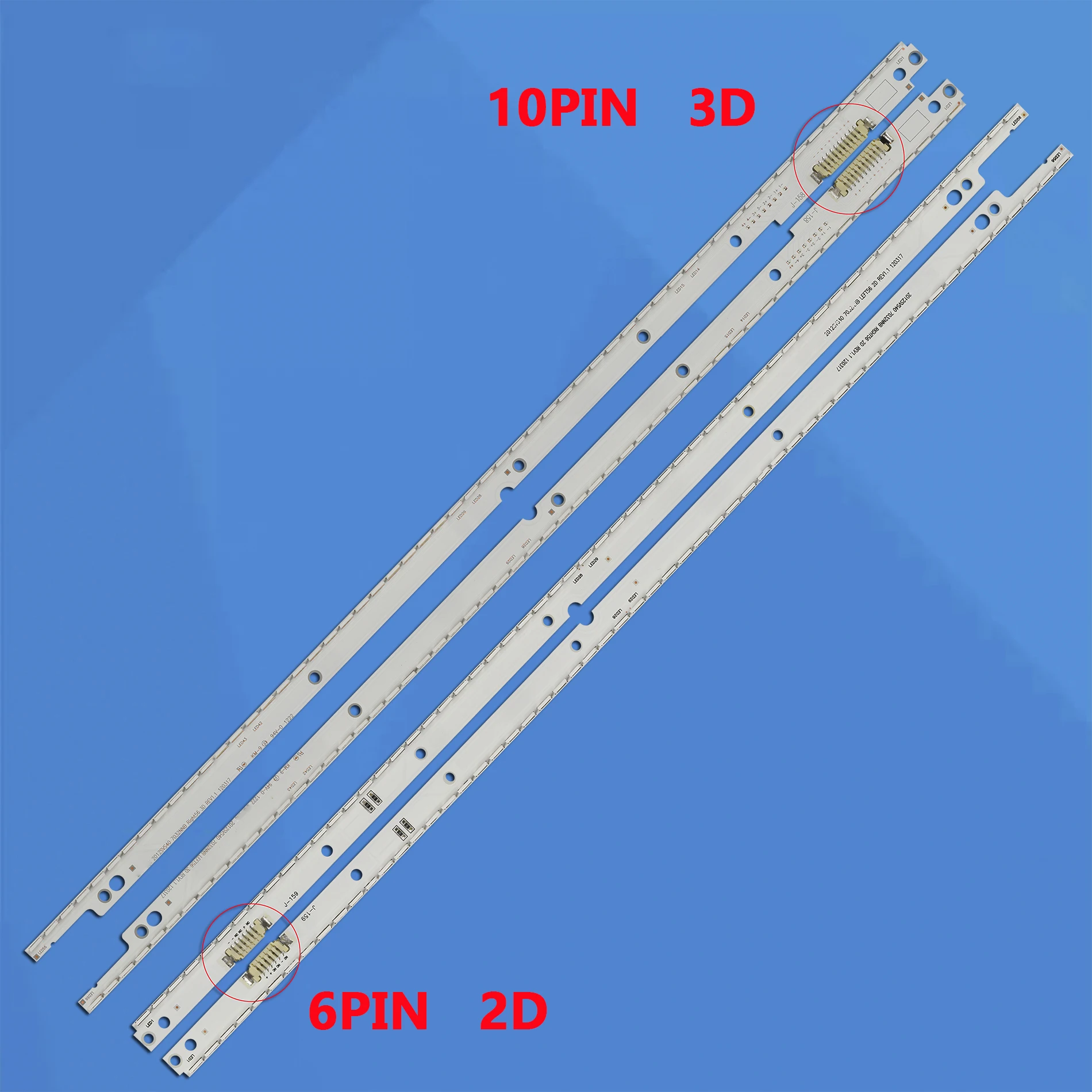 NEW 500mm For 40inch TV UA40ES6100 UE40ES6800 LED Backlight strip 2012SVS40 7032NNB 3D R2GE-400SMB-R3 A BN96-21712A 711A
NEW 500mm For 40inch TV UA40ES6100 UE40ES6800 LED Backlight strip 2012SVS40 7032NNB 3D R2GE-400SMB-R3 A BN96-21712A 711A