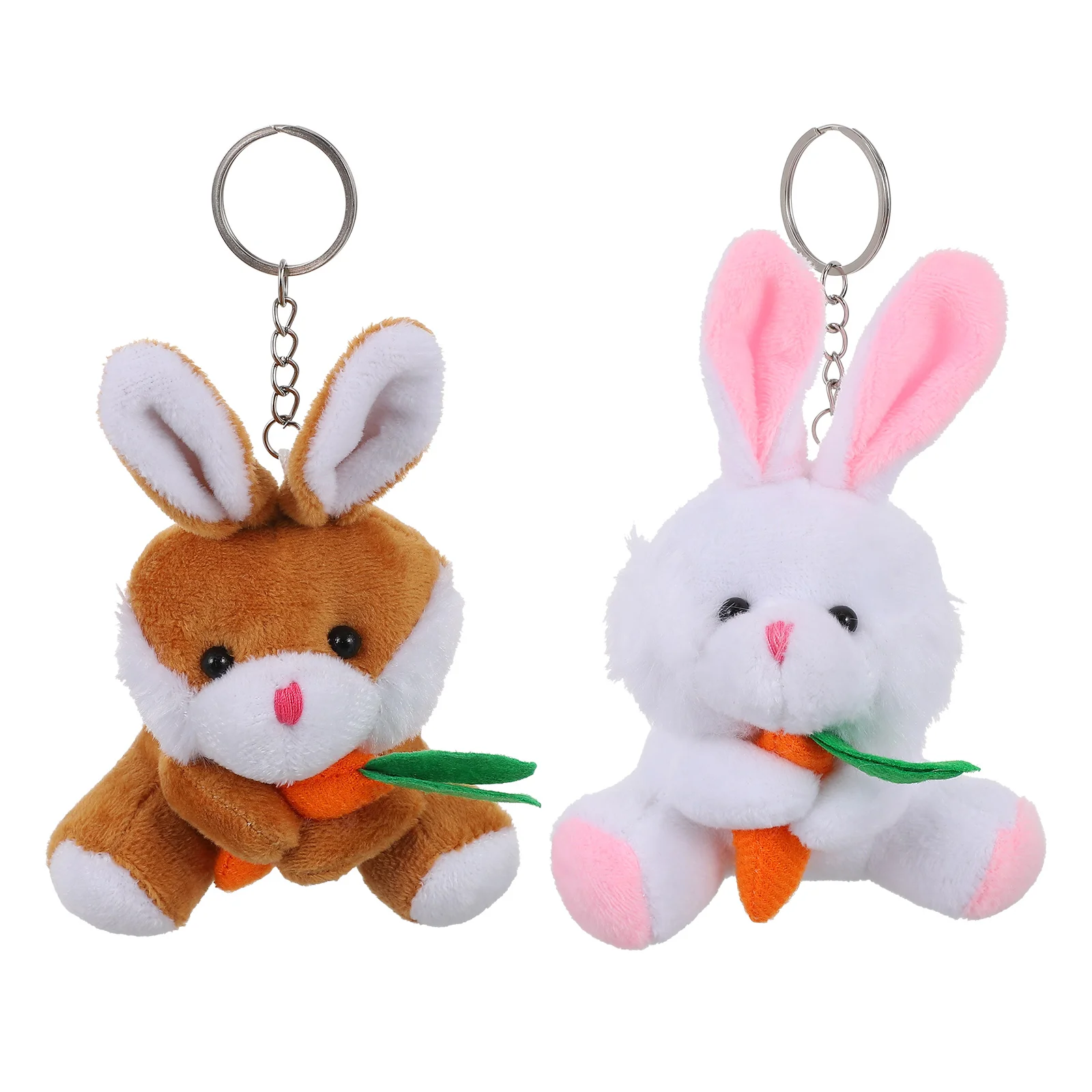 2 Pcs Key Chain Bunny Keychain Plush Bag Pendant Accessories Women Charm for Girl
2 Pcs Key Chain Bunny Keychain Plush Bag Pendant Accessories Women Charm for Girl