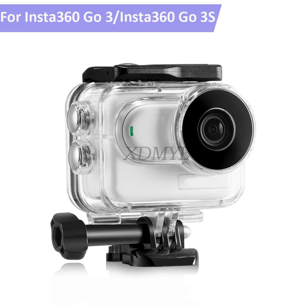 Водонепроницаемый защитный чехол для Insta360 GO 3/Insta360 GO 3S, Круглый ударопрочный чехол для подводной съемки, аксессуар для камеры с большим пальцем
Водонепроницаемый защитный чехол для Insta360 GO 3/Insta360 GO 3S, Круглый ударопрочный чехол для подводной съемки, аксессуар для камеры с большим пальцем