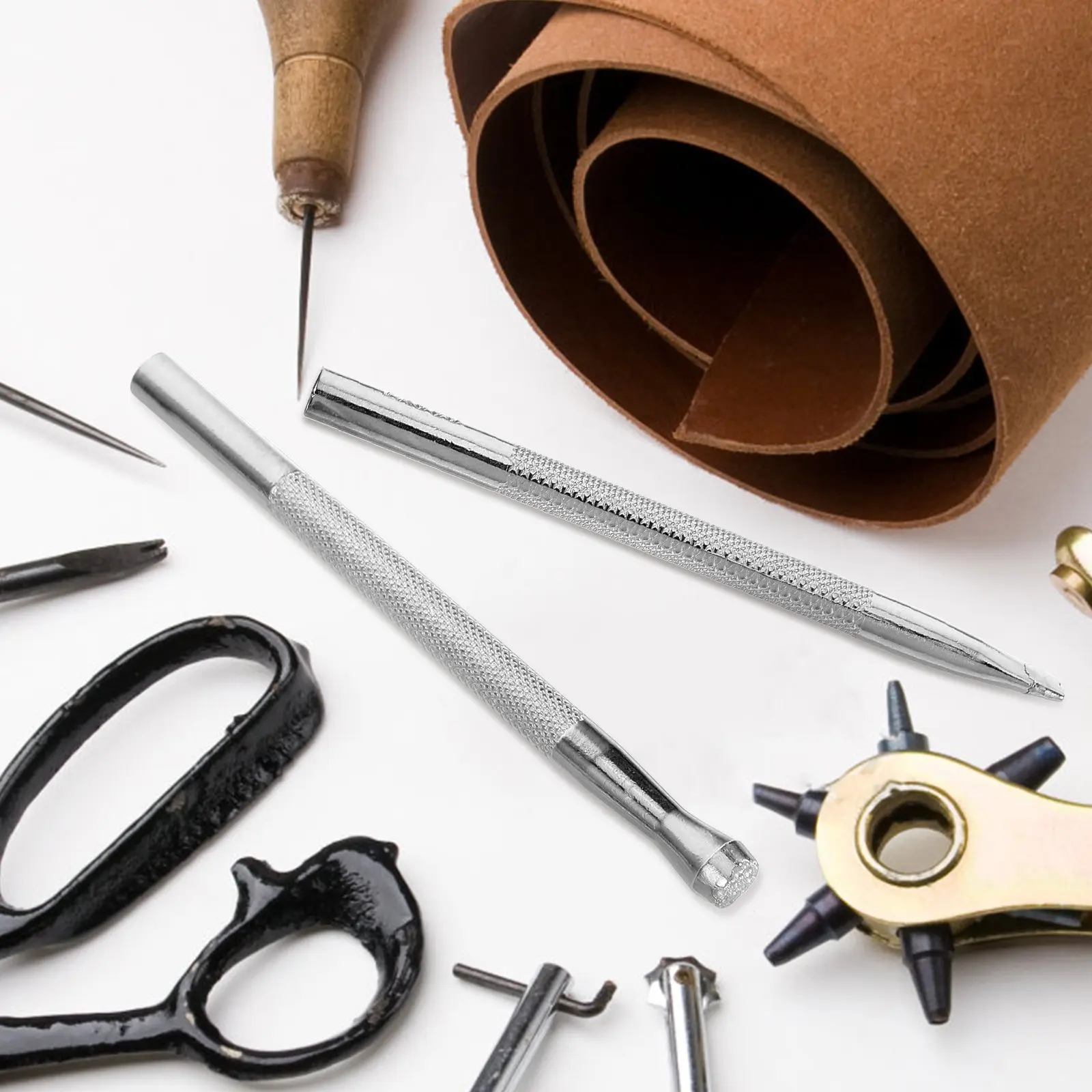 Набор из 3 изысканных металлических инструментов для штамповки: ручки-пресс для тиснения по обуви, сумкам, ремням, этикеткам, для рукоделия
Набор из 3 изысканных металлических инструментов для штамповки: ручки-пресс для тиснения по обуви, сумкам, ремням, этикеткам, для рукоделия