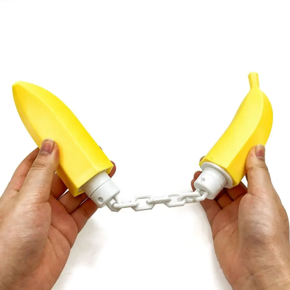 Creative Banana Nunchucks Simulation Fruit Realistic Thumb Chucks PLA Simulation Fruit Props Banana Folding Party Costume
Creative Banana Nunchucks Simulation Fruit Realistic Thumb Chucks PLA Simulation Fruit Props Banana Folding Party Costume