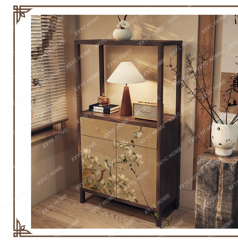 XZ New Chinese Style Retro Wall-Mounted Corner Cabinet for Entrance, Living Room, Bedroom Storage Cabinet
XZ New Chinese Style Retro Wall-Mounted Corner Cabinet for Entrance, Living Room, Bedroom Storage Cabinet