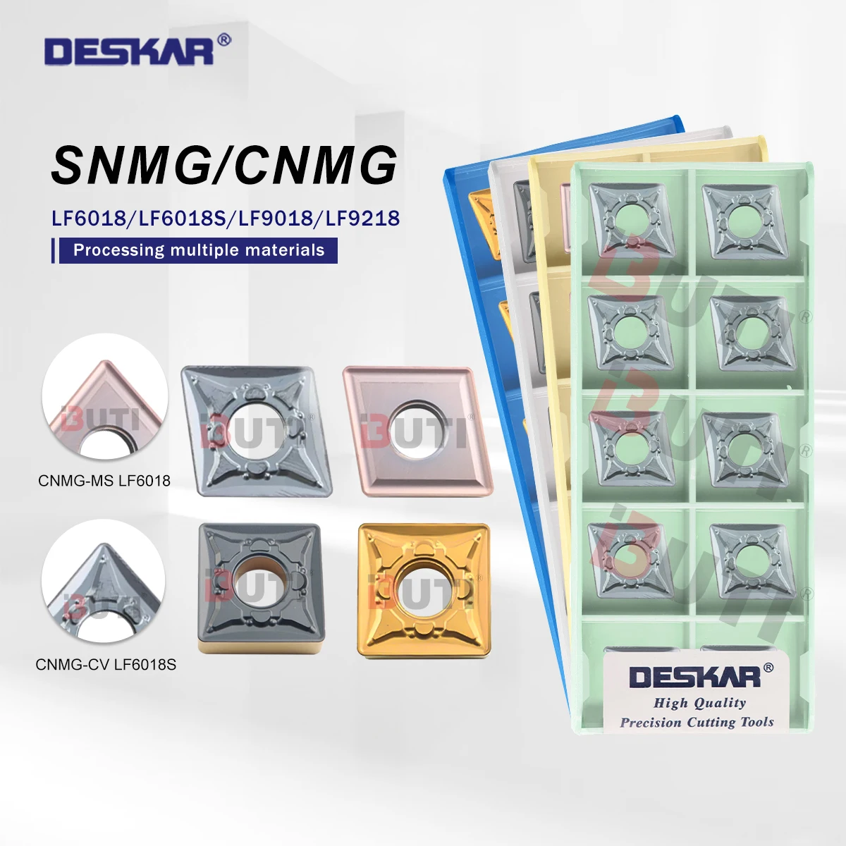 DESKAR 100% Original SNMG190612 CNMG190612 CV MS LF6018S LF6018 LF9218 LF9018 CNC Large Knife Stainles Steel Metal Turning Blade
DESKAR 100% Original SNMG190612 CNMG190612 CV MS LF6018S LF6018 LF9218 LF9018 CNC Large Knife Stainles Steel Metal Turning Blade