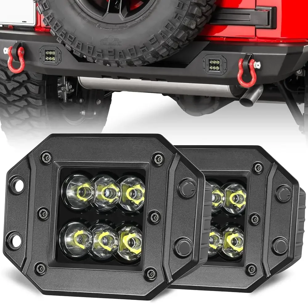 Free Shipping - Flush Mount CREE LED Pods 5 Inch, 2026 Upgraded Reverse Backup Lights, Off Road Driving Fog Lights for Truck UTV
Free Shipping - Flush Mount CREE LED Pods 5 Inch, 2026 Upgraded Reverse Backup Lights, Off Road Driving Fog Lights for Truck UTV