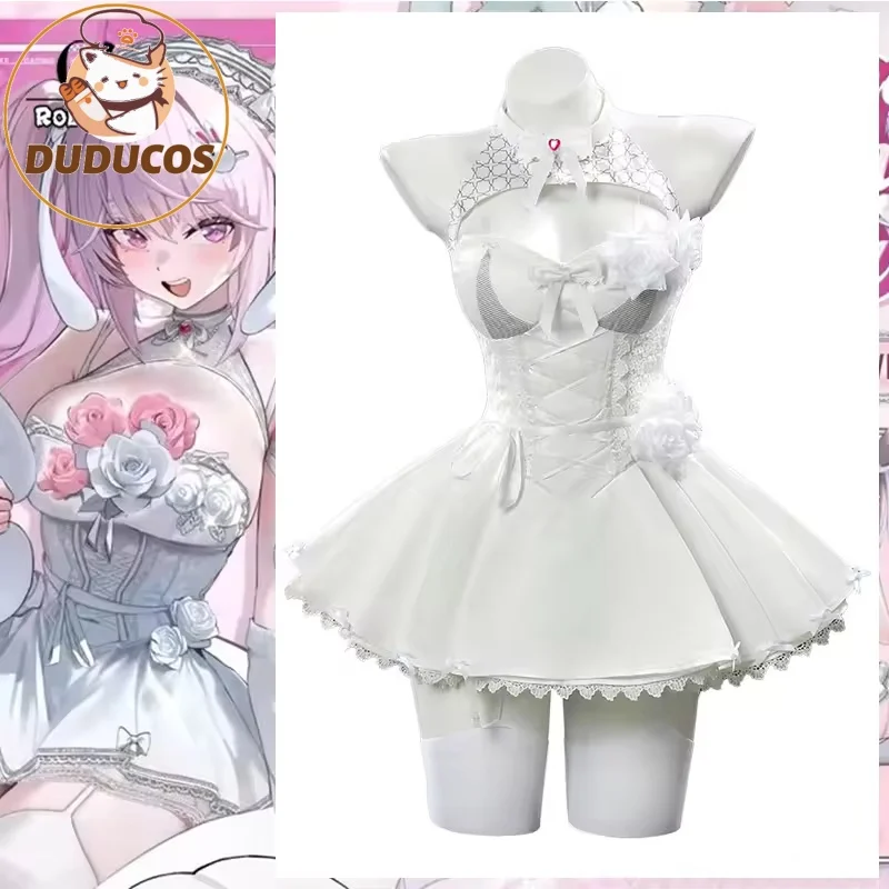 DUDU-R NIKKE Goddess of Victory Alice Cosplay Costume Alice Marchen Dream White Women Cosplay Dress Halloween Carnival Suit
DUDU-R NIKKE Goddess of Victory Alice Cosplay Costume Alice Marchen Dream White Women Cosplay Dress Halloween Carnival Suit
