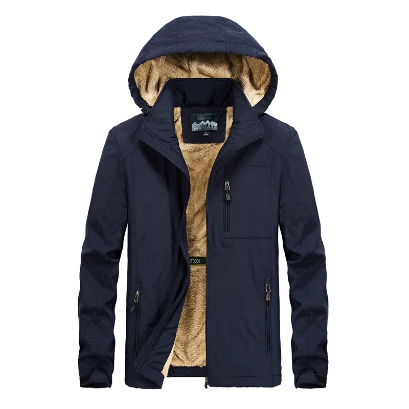 Jacket Coat Waterproof Camping Military Fleece Warm Men Casual Windbreaker Softshell Man Clothes Winter Hooded Zip-Up Jacket
Jacket Coat Waterproof Camping Military Fleece Warm Men Casual Windbreaker Softshell Man Clothes Winter Hooded Zip-Up Jacket