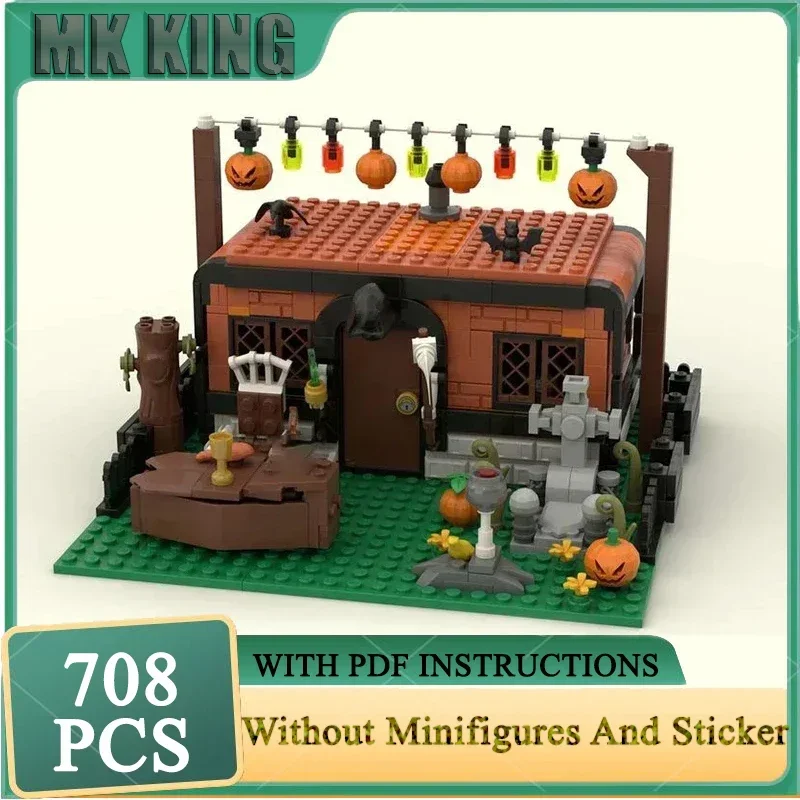 Moc Building Blocks Halloween Camping Model Technology Bricks DIY City Street View Creativity For Halloween Day Gifts Toys
Moc Building Blocks Halloween Camping Model Technology Bricks DIY City Street View Creativity For Halloween Day Gifts Toys