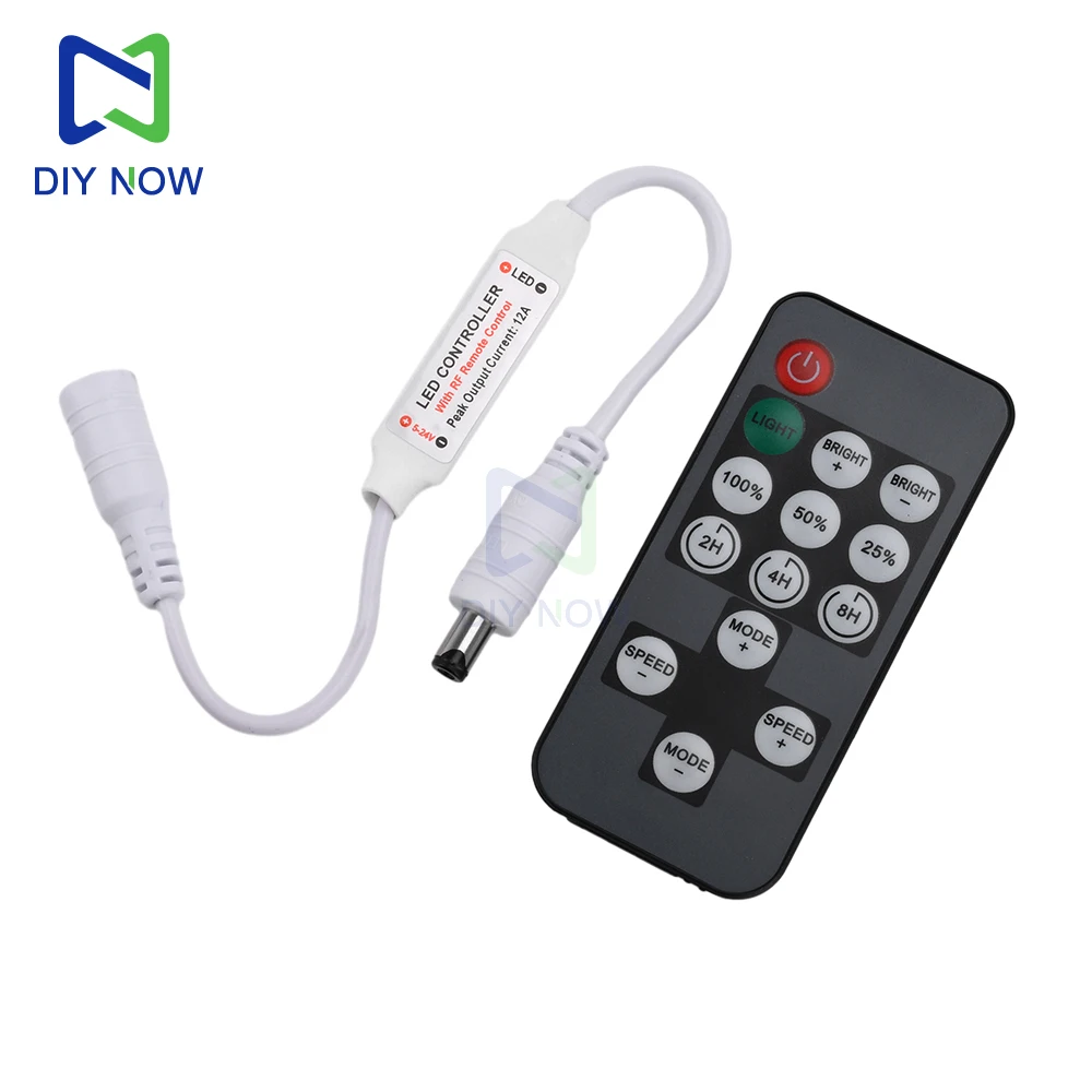 5-12V 14-Key Single Color Controller Intelligent Dc Head Rf Timing Rgb Water Light Strip Controller Led Dimming Controller
5-12V 14-Key Single Color Controller Intelligent Dc Head Rf Timing Rgb Water Light Strip Controller Led Dimming Controller