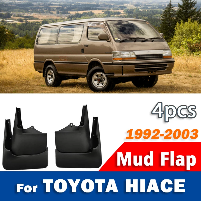 FOR toyota hiace Mudguard Car Mudflaps Fender Mud Flap Guards Splash Mudguard Car Accessories 1set 4pcs 1992 1993 1994 1995-2003
FOR toyota hiace Mudguard Car Mudflaps Fender Mud Flap Guards Splash Mudguard Car Accessories 1set 4pcs 1992 1993 1994 1995-2003