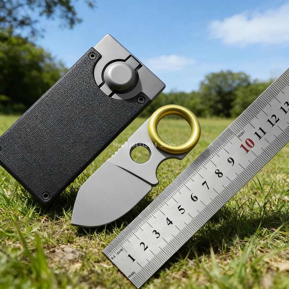 Stainless Steel Small Outdoor Straight Knife EDC Daily Utility Knife Wilderness Adventure Hiking Multitools Camping Essential
Stainless Steel Small Outdoor Straight Knife EDC Daily Utility Knife Wilderness Adventure Hiking Multitools Camping Essential