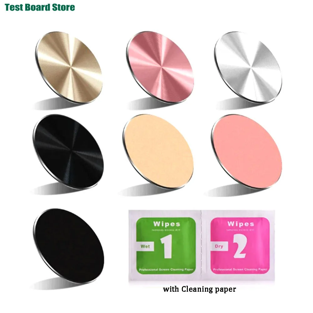 Thin Metal Plate For Magnetic Car Phone Holder Iron For Magnet Tablet Desk Phone Car Stand Mount Round with Cleaning paper
Thin Metal Plate For Magnetic Car Phone Holder Iron For Magnet Tablet Desk Phone Car Stand Mount Round with Cleaning paper