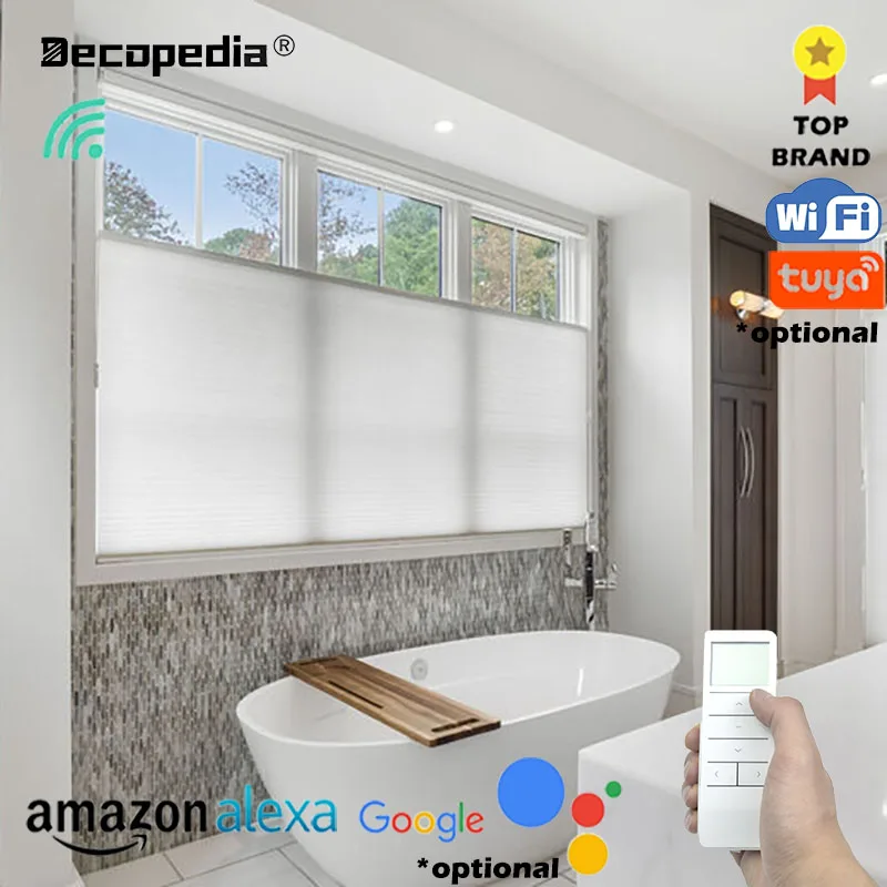 Decopedia Motorized Top Down Bottom Up Cellular Shades Blackout Smart Honeycomb Blinds for Windows Google Alexa Compatible
Decopedia Motorized Top Down Bottom Up Cellular Shades Blackout Smart Honeycomb Blinds for Windows Google Alexa Compatible