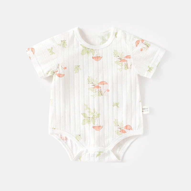 Newborn Baby Bodysuit For Girls Boys 0-12M Summer Short Sleeve Thin Clothing Cotton Crawl Suit Print Toddler Infant Rompers New
Newborn Baby Bodysuit For Girls Boys 0-12M Summer Short Sleeve Thin Clothing Cotton Crawl Suit Print Toddler Infant Rompers New